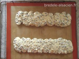 Geschnittene avant cuisson