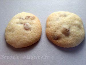 Palets aux raisins ou Palets de Dame