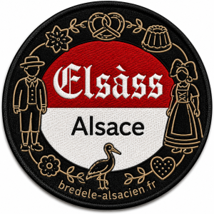 Écusson Alsace - Bredele-Alsacien.fr